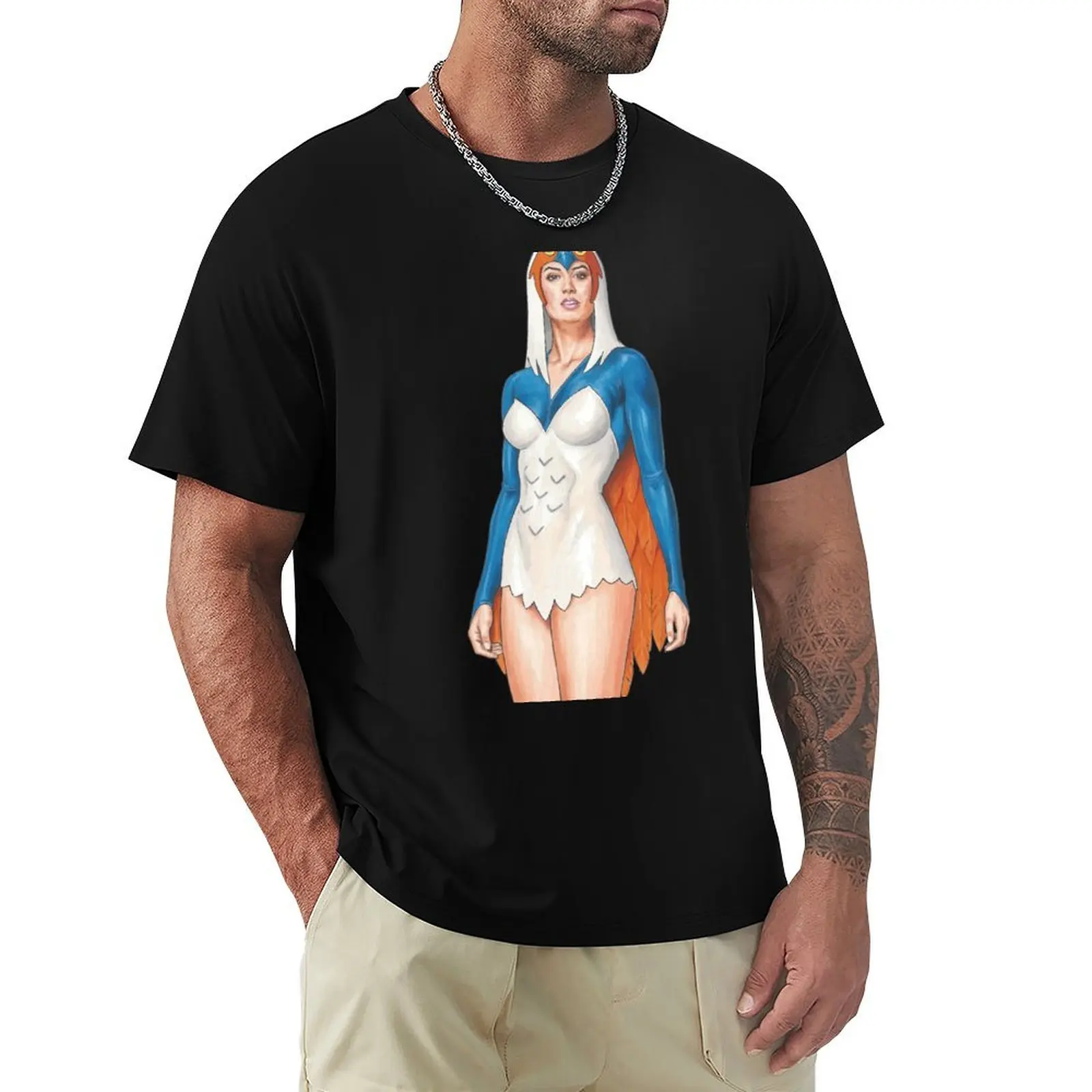 

Sorceress T-Shirt sweat plus size tops t shirts for men cotton