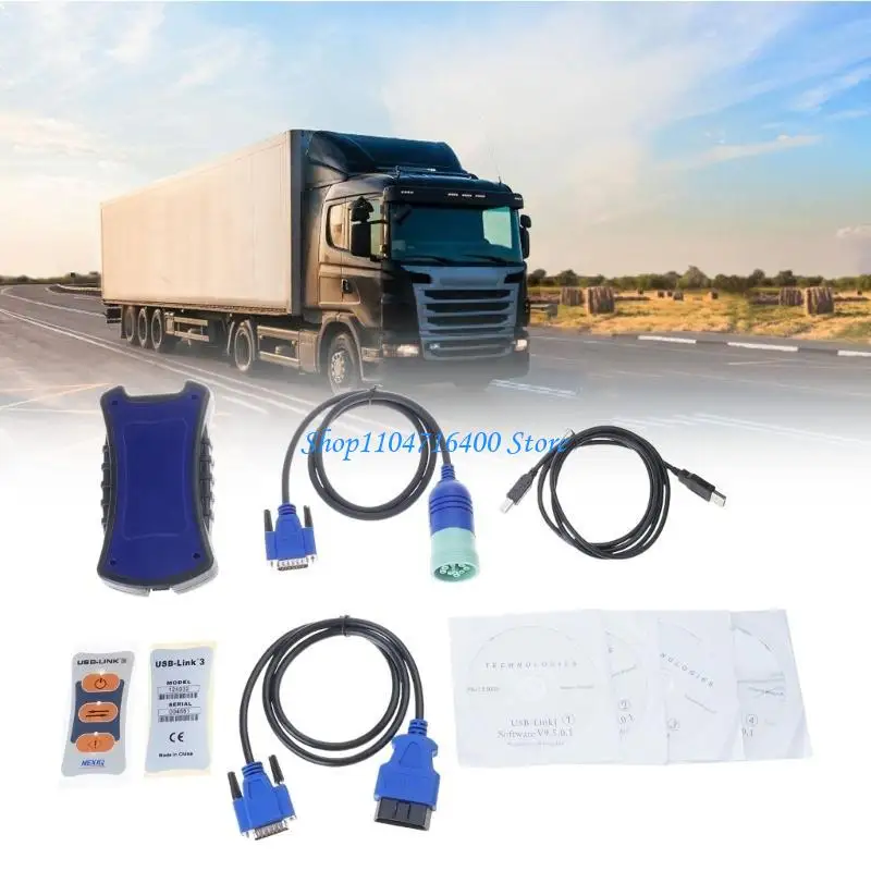 

y1gd Truck Scanner USB Link Diagnostic Tool Diagnostics Detector Diagnostic System