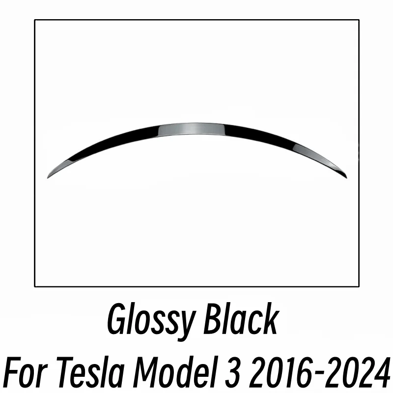 3 Glossy Black