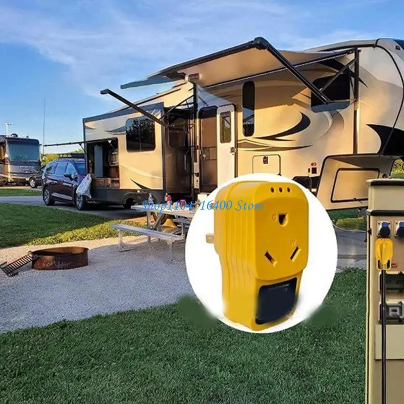 

y1gd RV Protector Adapter Circuit with Lights for Camper