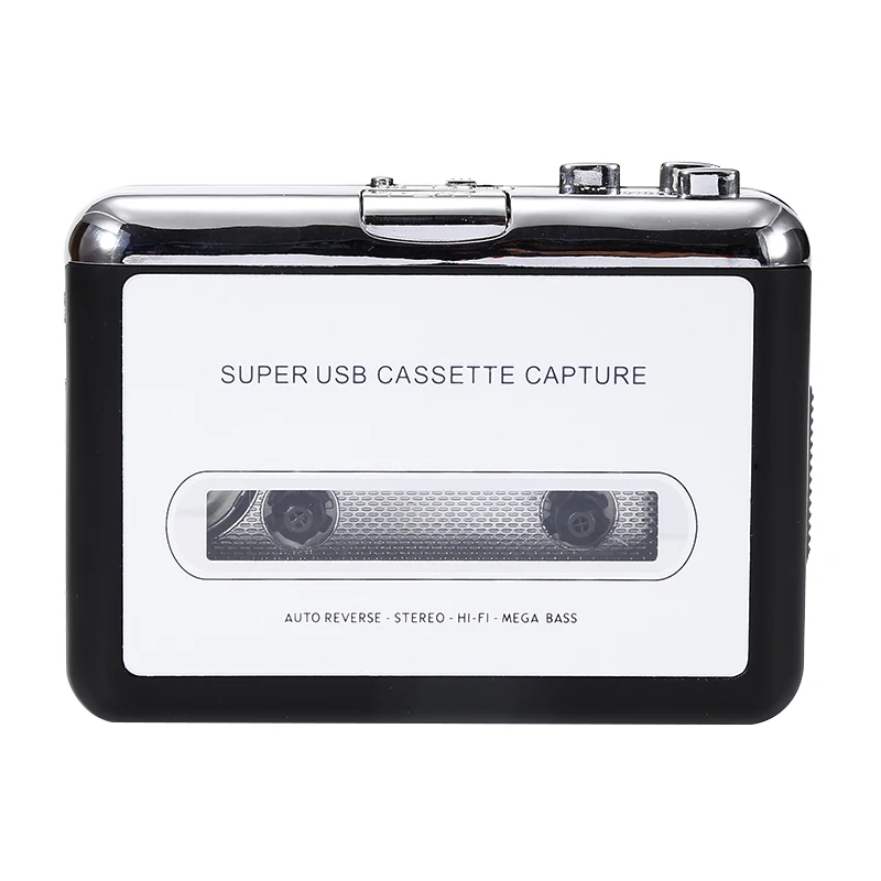 Cassette Capture Radio Player Cassette Tape to MP3 Converter Capture Audio Music Player Tape Cassette Recorder Via USB