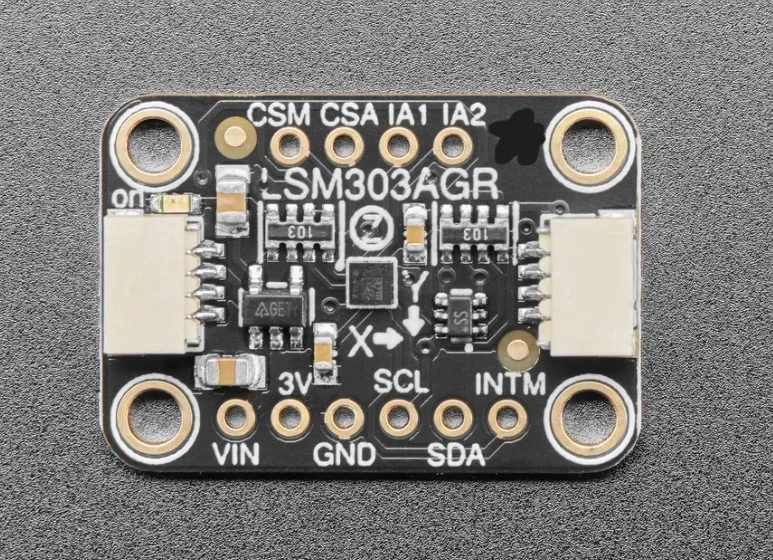 Adafruit LSM303AGR Accelerometer Magnetometer - STEMMA QT Qwiic