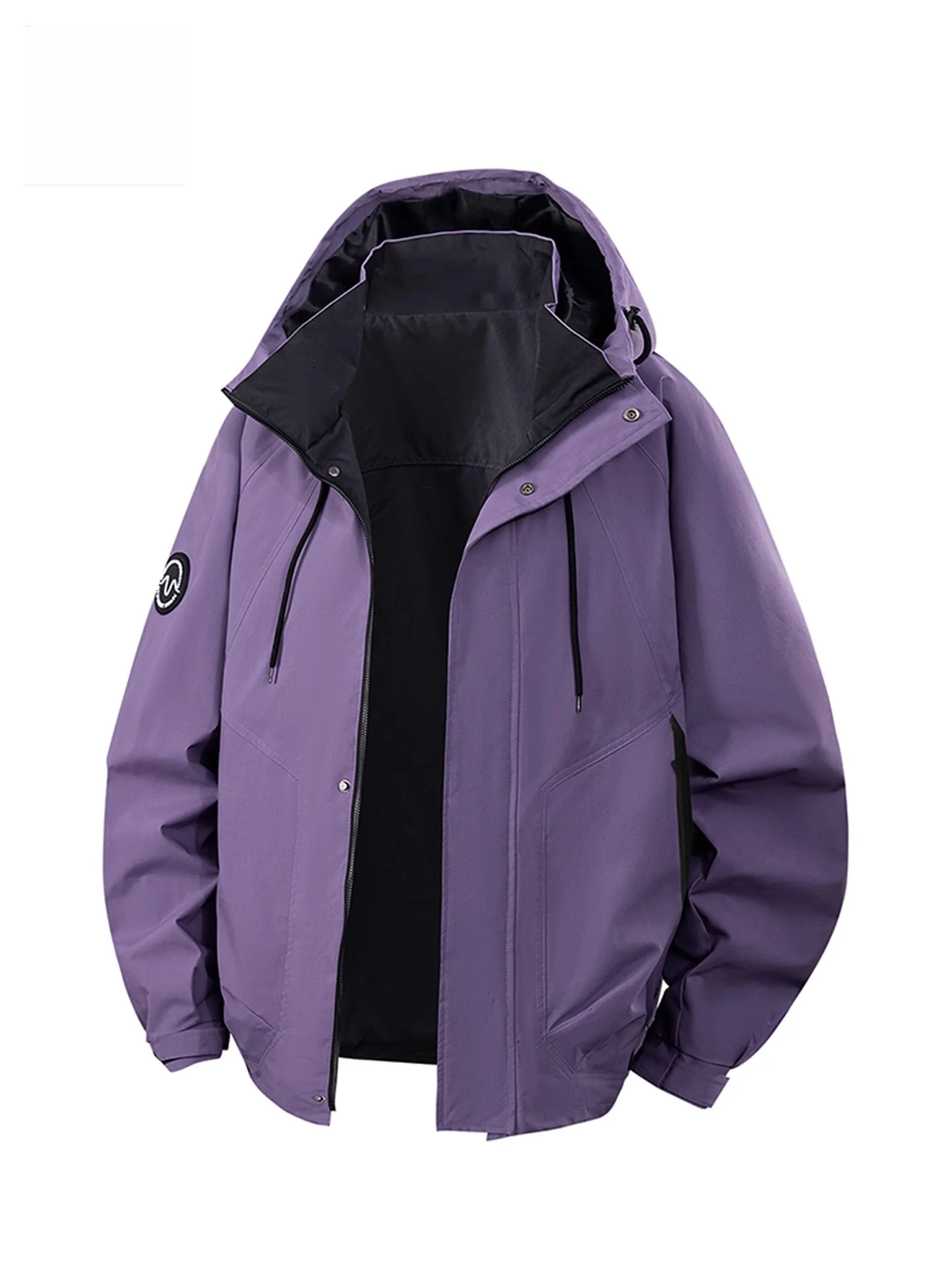 

Водонепроницаемая куртка для скалолазания на открытом воздухе, весенне-осенняя туристическая одежда TUCANO, брендовая полиэфирная ткань с капюшоном и застежкой-молнией