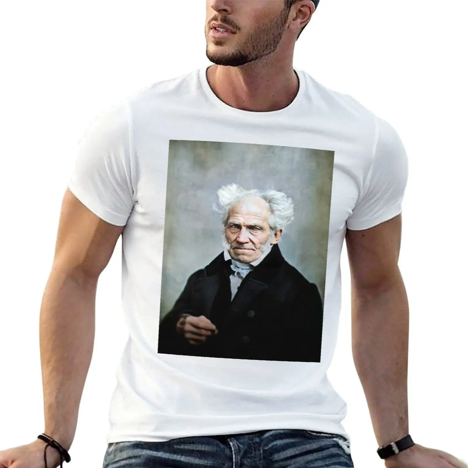 

Arthur Schopenhauer, 1859. T-Shirt t shirt custom print printed t shirts for man T-Shirt