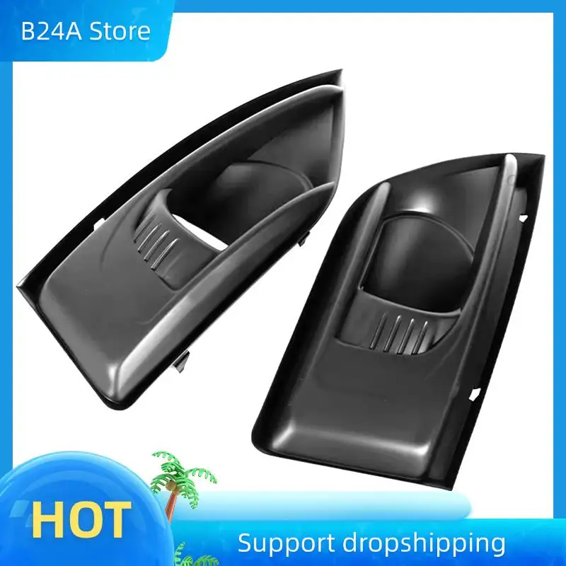 

B24A 7414SC Car Front Bumper Fog Lamp Frame Cover Foglight Bezel Lid Hood Trim For Citroen C4 Picasso