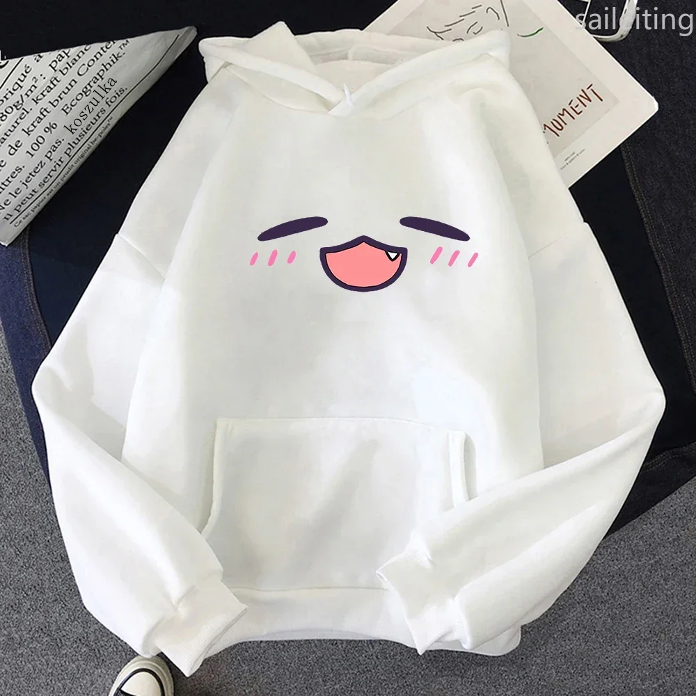 

TakoTakodachi Anime Kangaroo Pocket Hololive Winter Women Spring Autumn Y2k Top Sweatshirt Vintage Harajuku Winter Clothes Women