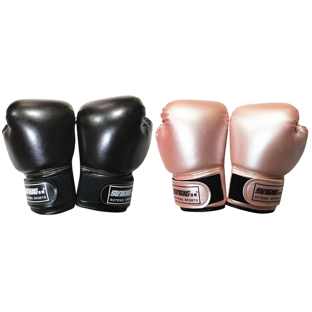 Kids Boxing Gloves for Martial PU Flame Thai Training Breathable Children