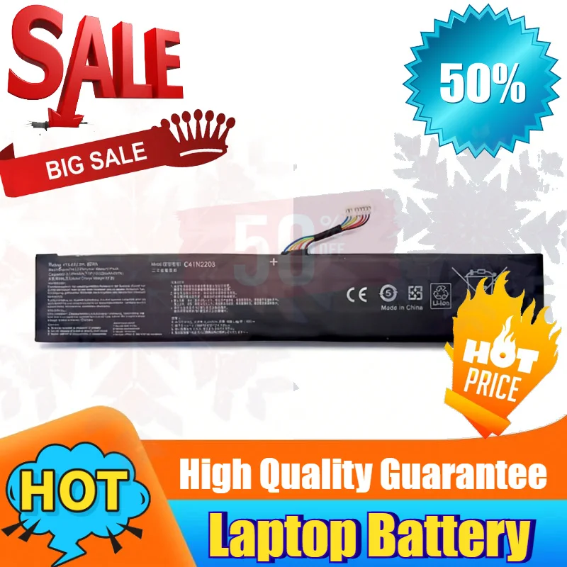 SWZY C41N2208 15.48V 5000mAh 80Wh Extreme Gaming Handheld Battery for ASUS ROG Ally RC71L PC71L NR2301L (2023) Z1