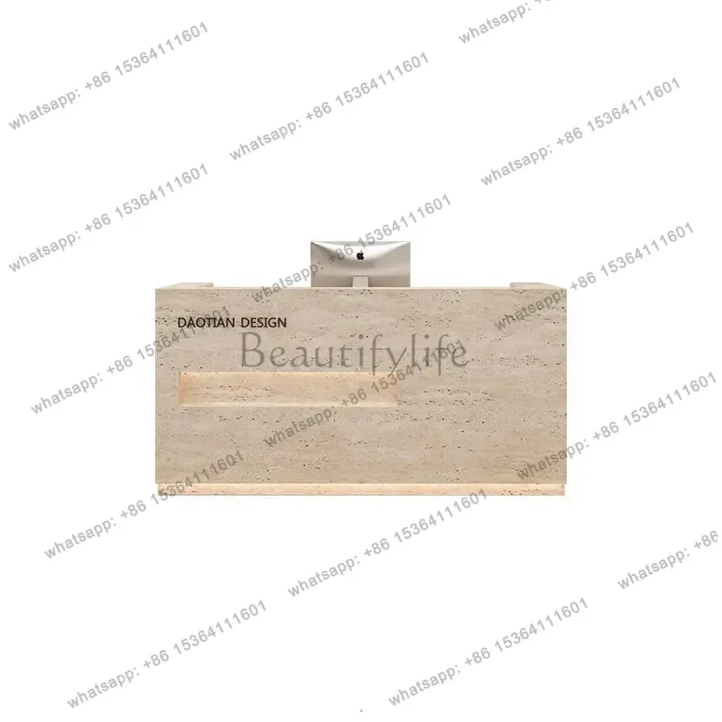 Best Sellers Beauty Salon Reception Desks Clothing Store Modern Atmosphere Reception Desks Simple Office Furniture Meja Penerima