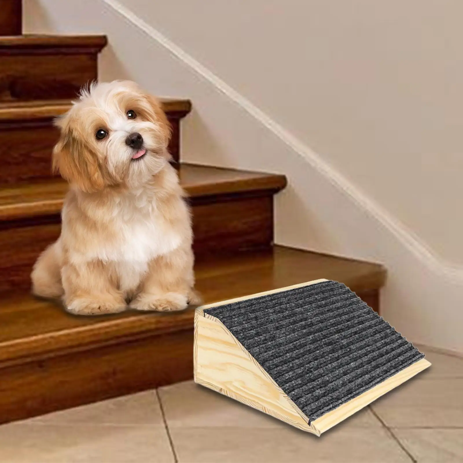 Dog Ramp for Stairs Puppy Essential for Small and Older Animals Kitten Steps