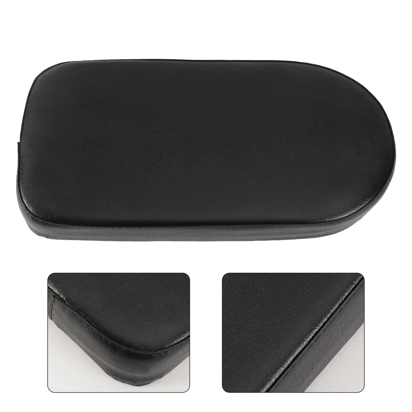 سرج خلفي للدراجة، أسود غير قابل للانزلاق، وسادة إسفنجية سميكة قابلة للتمدد، تصميم قابل للإزالة، سهل التركيب، مقعد أمان لركوب الدراجات