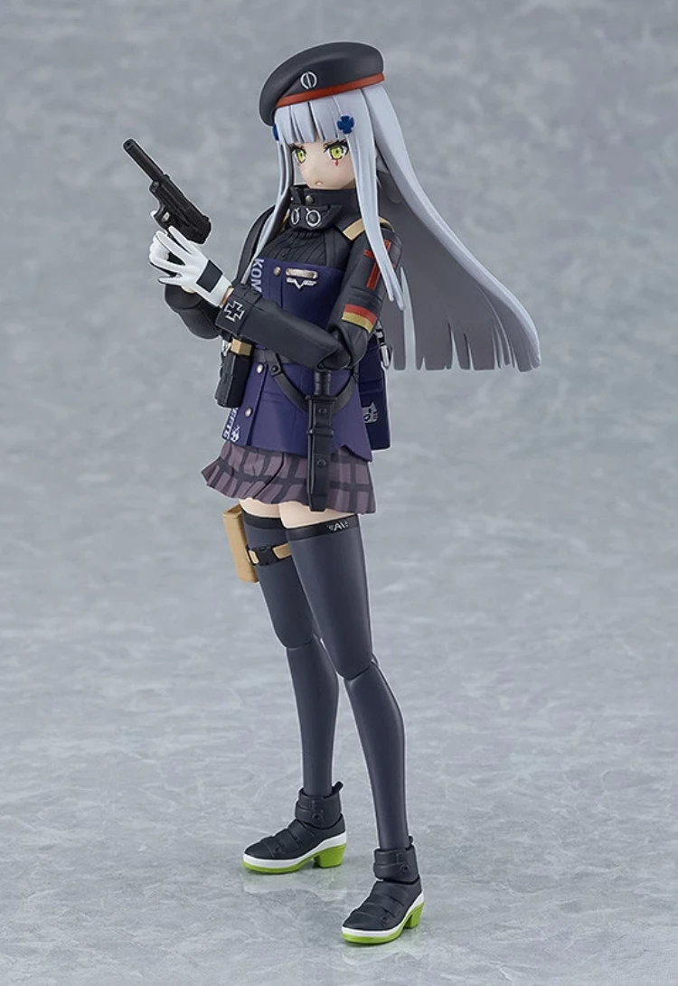 Girls' Frontline HK416 figma 100% Original genuine 13.5cm PVC Action Figure Anime Figure Model Toys Figure Collection Doll Gift