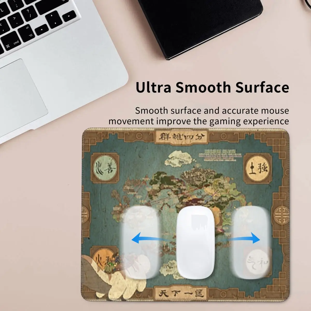 

Avatar The Last Air Bender Map Mouse Pad Computer Keyboard Mouse Mat Gamer PC Laptop Desk Mat Office Accessories Table Mats