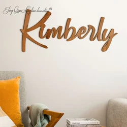 Custom Wooden Name Sign Personalized Wood Letters for Girl, Baby Name Sign, Nursery Home Decor