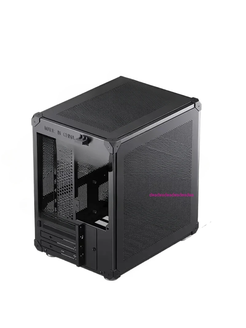 C6 ITX/MATX Home/Office Mini Desktop PC Case Suporte de interface tipo C