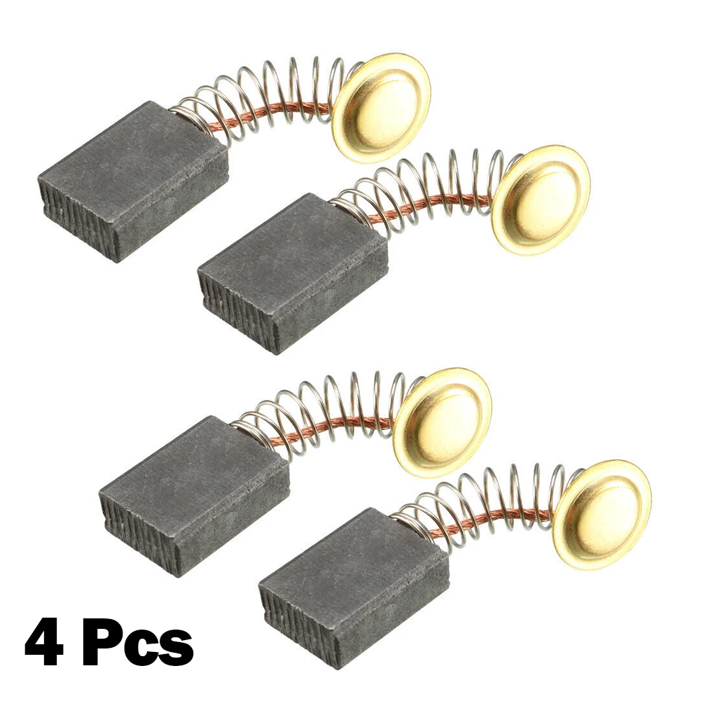 4 pezzi motore elettrico smerigliatrice angolare spazzole di carbone 16x12.5x6.5mm per trapani elettrici martello collettore di polveri accessori per utensili elettrici