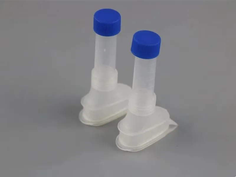 2PCS Single Sterilization Saliva Genetic Testing Sample Collection and Storage Container Kits for DNA Genetic Testing