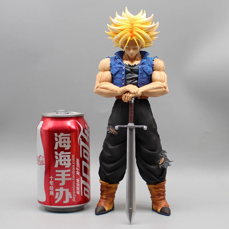 25cm Anime GK Dragon Ball Tranx Action Figure Model Handmade Statue Ornament Toy Gift Collection Decoration Trendy Play Doll Hot