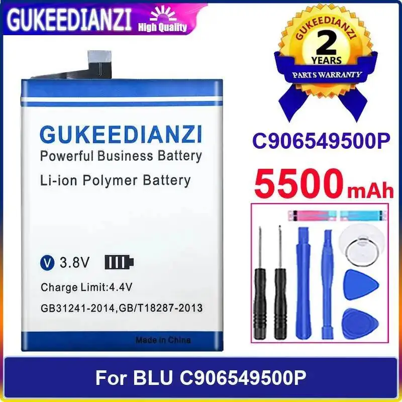 

Reliable Replacement For Blu C906549500P 5500Mah High Capacity Mobile Phone Battery
