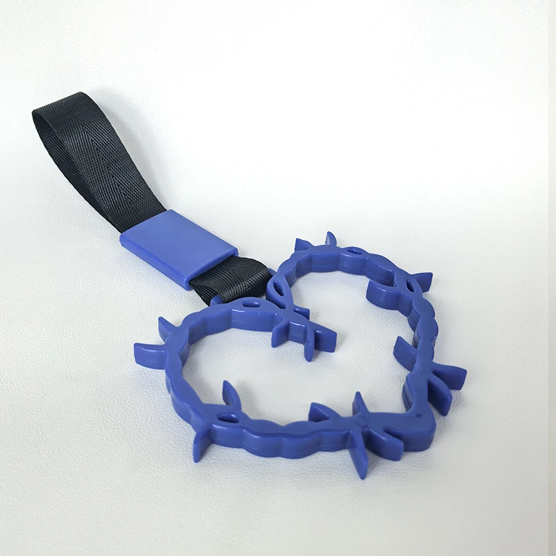Duivel Hart Handriem Voor Auto – Stijlvolle Driftriem Met ABS + Nylon – Makkelijk Te Monteren – Voor Passagiers En Als Waarschuwingsring