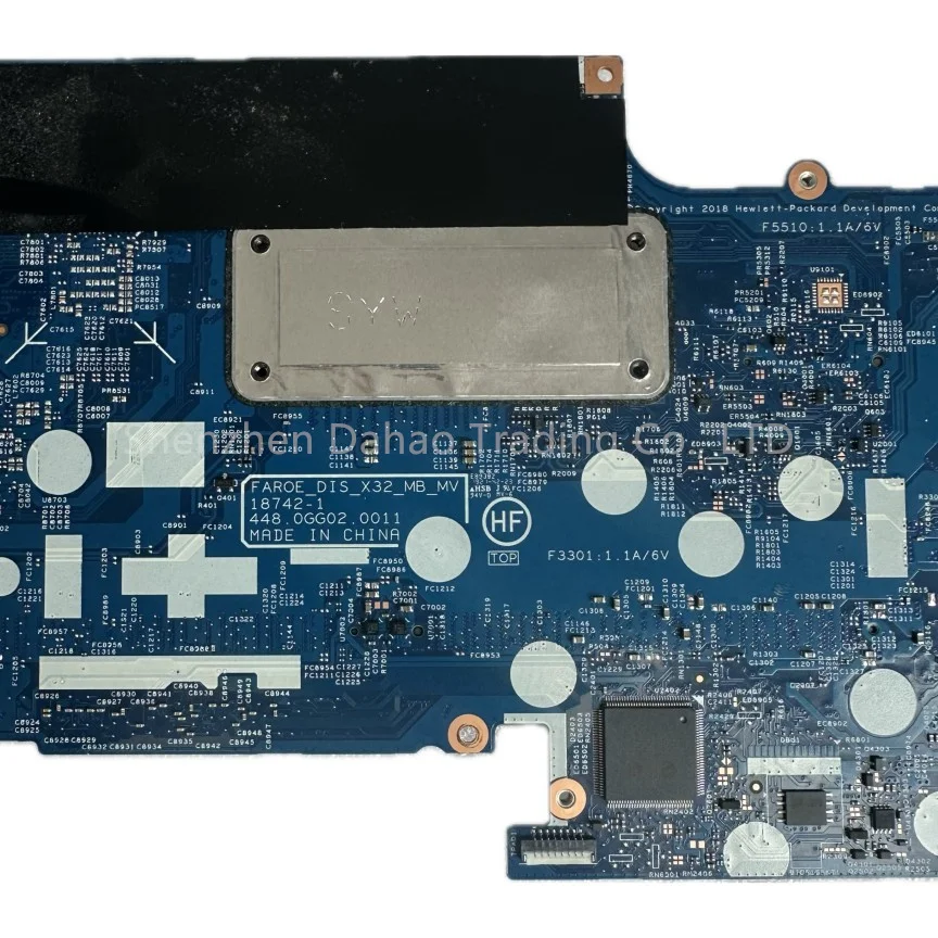 For HP Pavilion X360 14-DH 14M-DH Laptop Motherboard WIth Core I5-8265U i5-10210U 18742-1 L51133-001 L51133-601