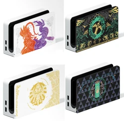 For Zelda Tears of the Kingdom Hard Case Charging Dock Cover Stand Charger Protective Shell for Nintend Switch Oled Console