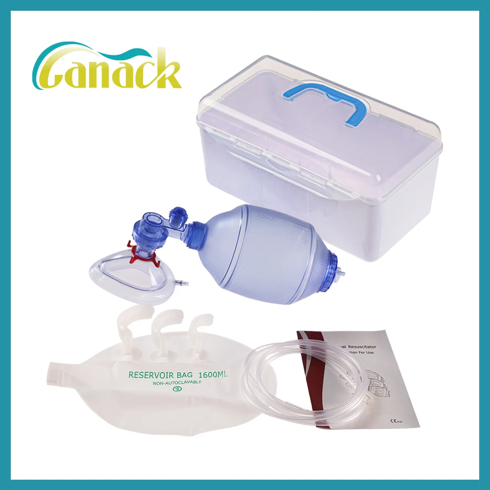 

Canack First Aid Manual Resuscitator Outdoor Portable Cpr Emergency Device Rescue Tool Home Health Monitor Medical Supplies