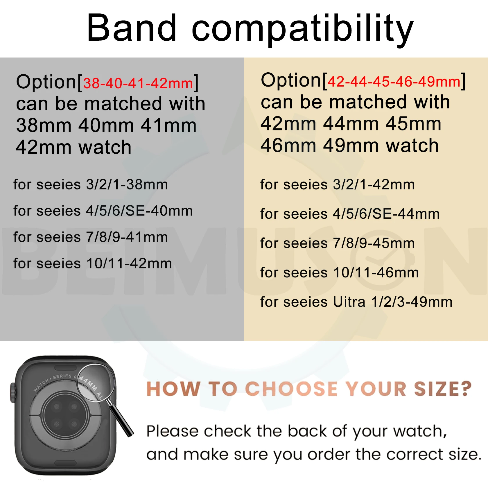 Sportbänder für Apple Watch Ultra Wide, weiche Silikon-Armbänder, wasserdichter Riemen für Herren für iWatch Serie 11/10/9/8/7/6/5/4/3/2/1SE – Detail 1