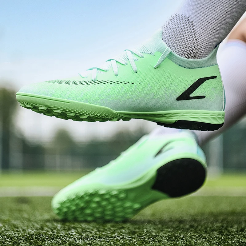 Football Boots Men Futsal Professional Unisex Anti-Slip Kids Soccer Shoes Grass Training Outdoor Football Shoes Sneakers