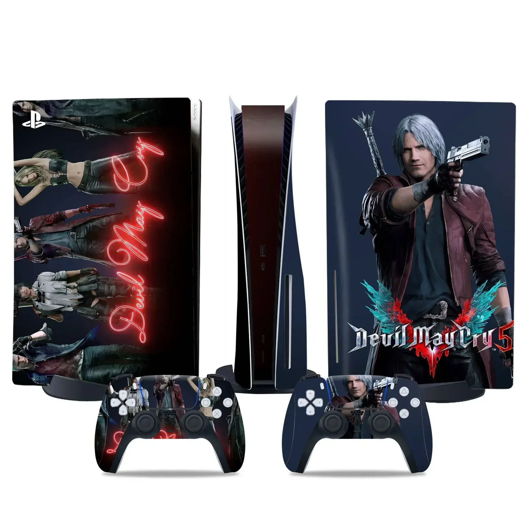 Devil maycry5 for PS5 Disc Edition Skin sticker Play Station Skins - Console & Controller Decals skin ps5 disc skins