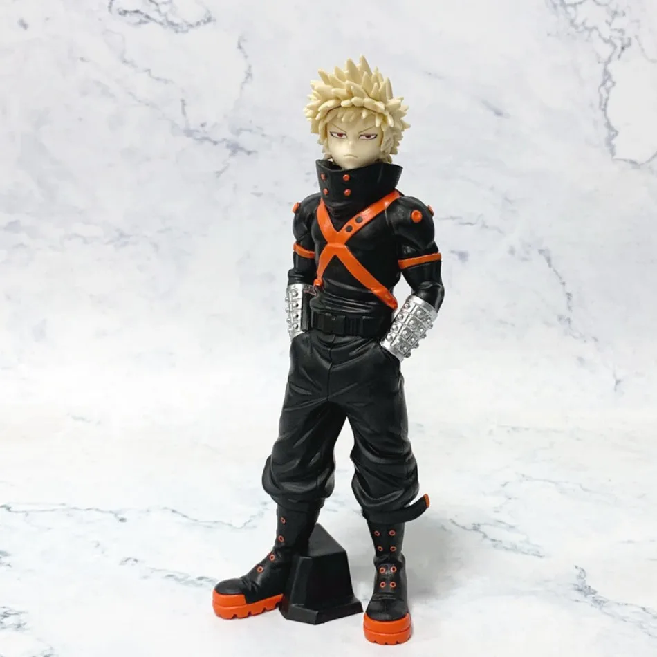 Boku no Hero Academia Anime Figuur Bakugou Katsuki Acchion Figuur Bakugo Katsuki/Todoroki Shoto Statue Pvc Koc C Bodemtemperatuur en ys