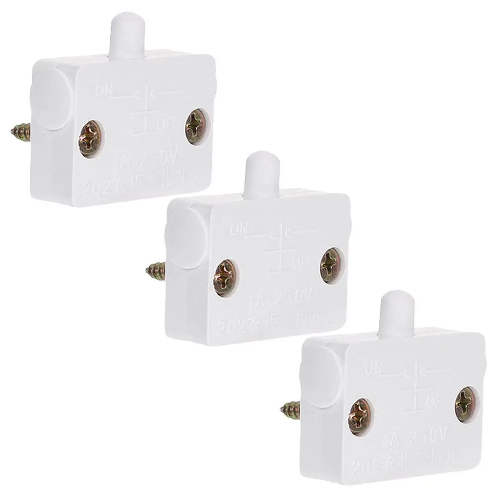 

Комплект из 3 автоматических датчиков движения для шкафов, гардеробов, выдвижных ящиков, раздвижных дверей, кладовых, электрический выключатель света (нормально закрытый)