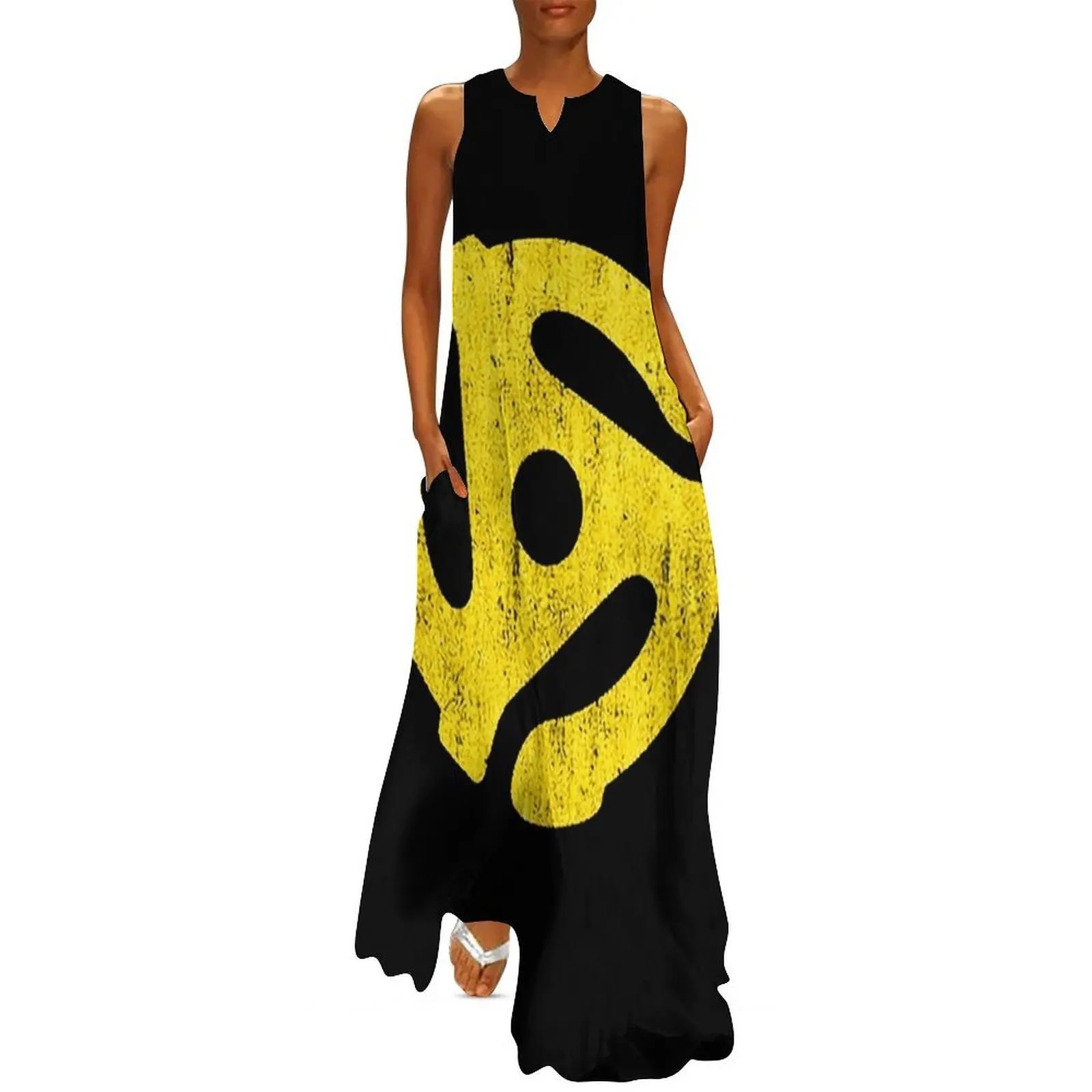 

45 RPM Record Adapter Long Dress Women dresses summer dresses ladies 2025 summer Woman clothing dress for women 2025