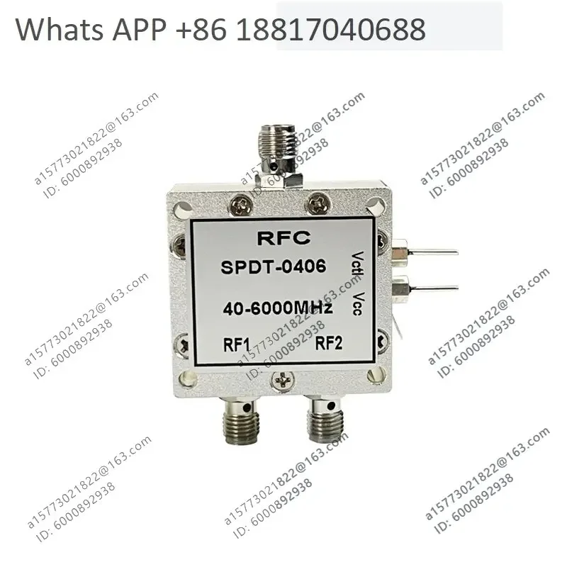 2-Channel RF Switch 0.04-6 GHz SPDT2.4G5.8G SPDT Switch