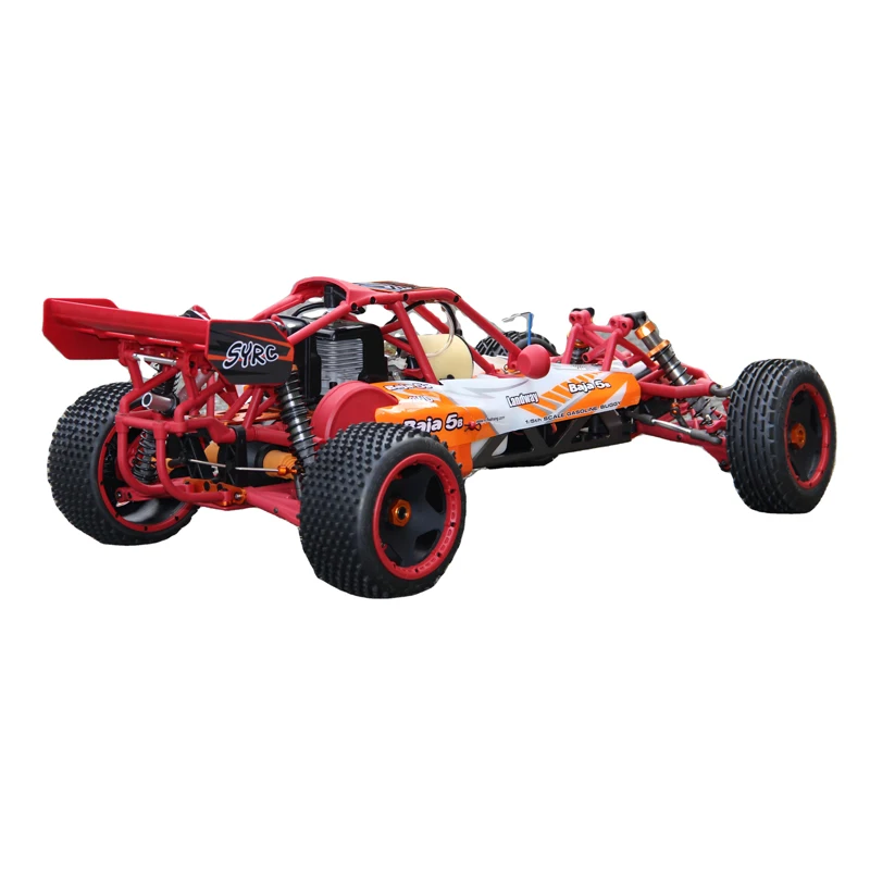 1/5 RC Saiya Baja 5B 2.4G RWD 80 km/h 29cc gas Fuel RC Buggy 2 tempi motore RTR RC auto con benzina