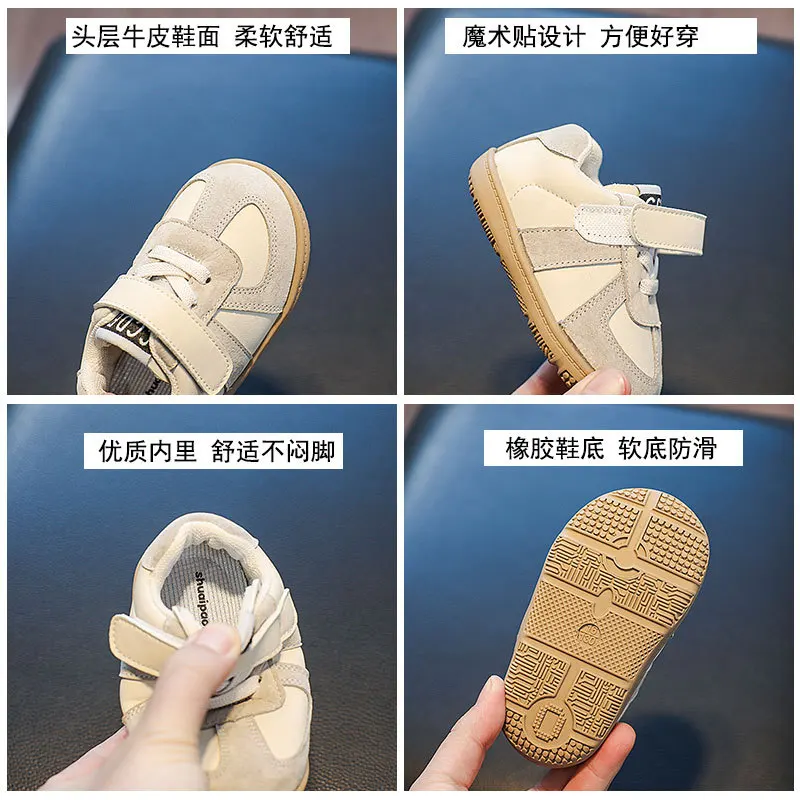 Boys and Girls Fashion Casual Sneakers Kid\'s Trend Chic Running Shoes Children Flat Baby Toddler Outdoor Shoes Kids Sneaker