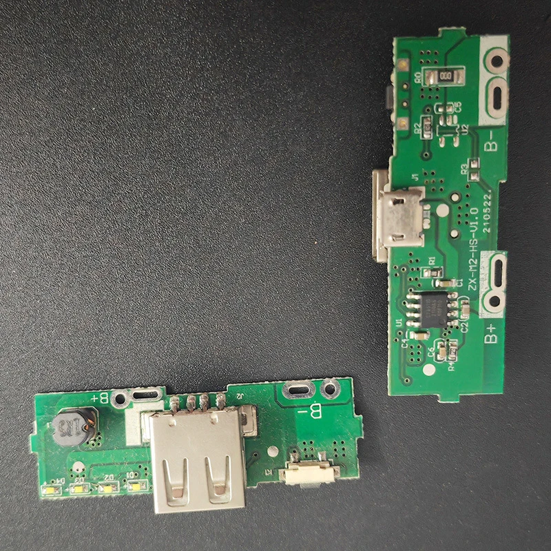 1Pc Micro/USB Output Power Bank Circuit Board 3.7V To 5V 1A Step Up Boost Power Module For Mobile Power Bank