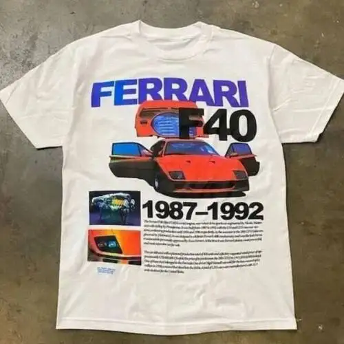 T-shirt klasyczny samochód F40