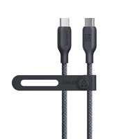 Anker 544 USB C to USB C Cable (240W, 3ft) USB 2.0 Bio-Nylon Charging Type C Fast Charger Cable for MacBook iPad