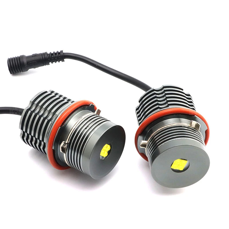 Car For BMW E39 E81 E82 E87 E88 X5 E53 E60 E61 E63 E64 X3 E83 100w Angel Eyes Marker Light Bulbs Bright Headlights Replacement - view 6