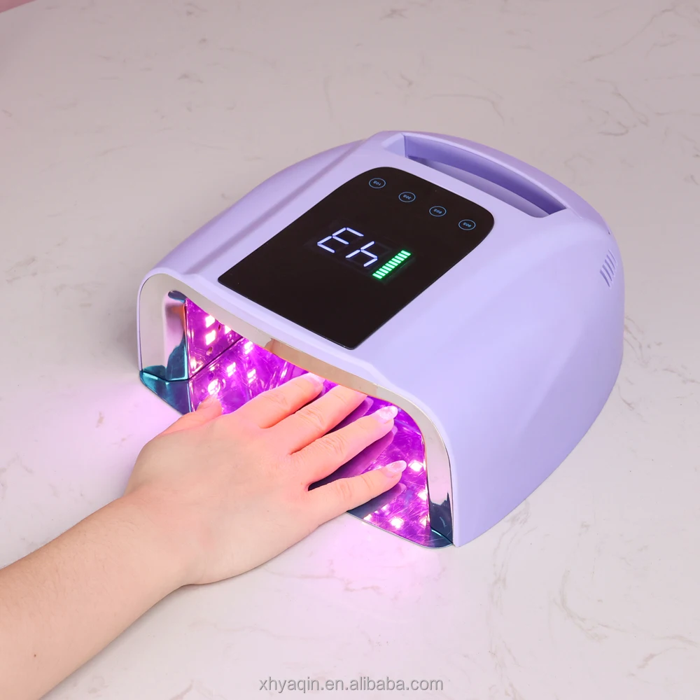 Top Quality UV Rechargeable Cordless 96w Pro Cure New Arrival Sun UV Led Gel Dryer Salon Manicure Professional Nail Lamp