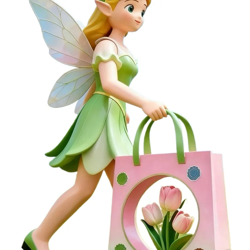 

Tulip model fiberglass sculpture shopping mall park scenic spot