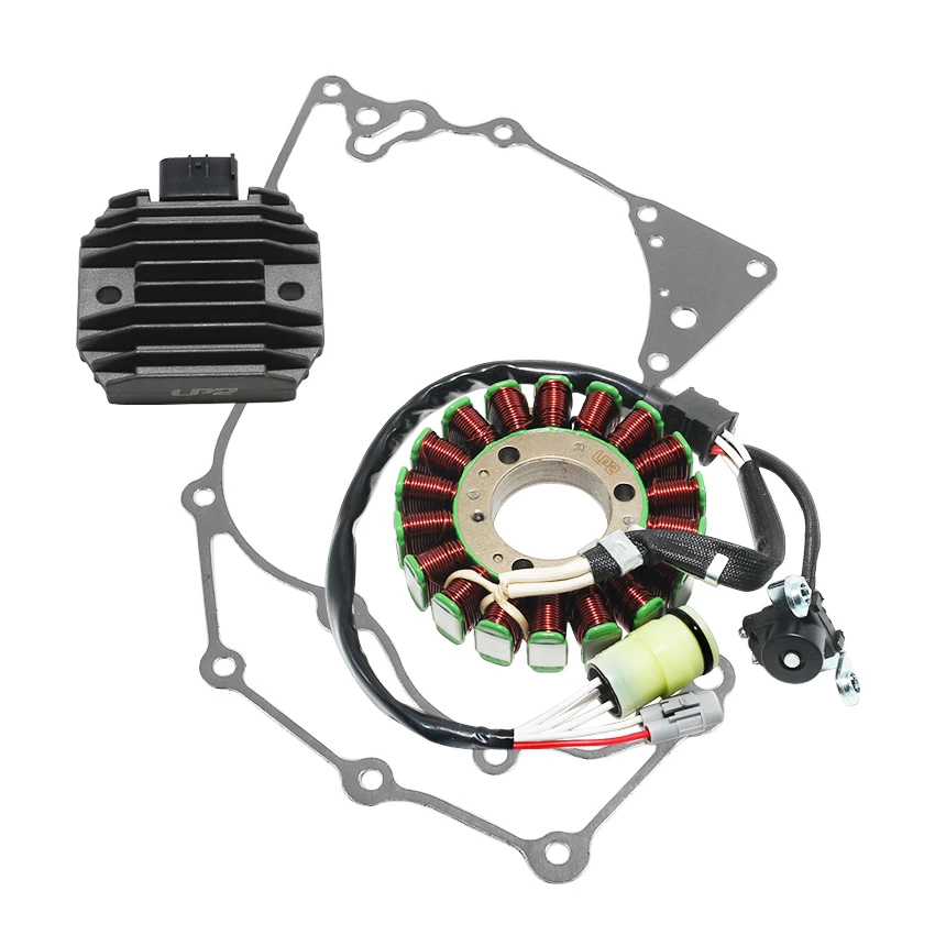 Regler Magneto Stator Spule Dichtung Kit für Yamaha YFZ450R SE YFZ450X Special Edition 18P-81410-00 / 18P-15451-00 /5BN-81960-00 – Detail 5