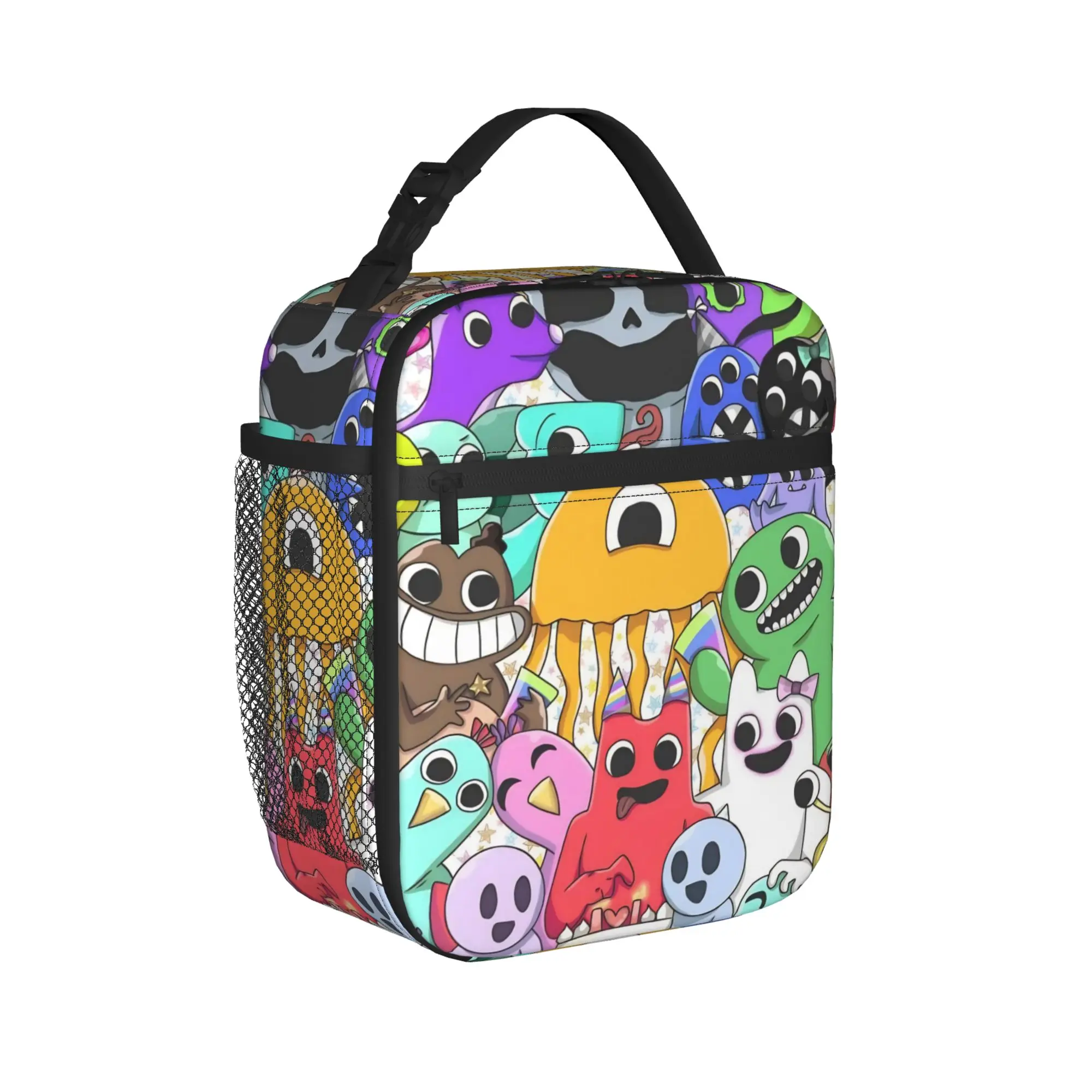 Banbans Gartens Funny Games Thermal Insulated Lunch Bags for Work Portable Bento Box Men Women Cooler Thermal Lunch Boxes