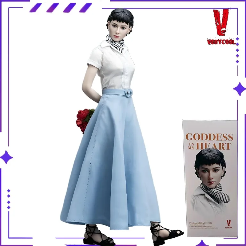 

Spot VERYCOOL Original My Goddess in My Heart 1/6 Roman Holiday "Audrey Hepburn Mobile Doll Модель игрушки Подарочная коллекция для мальчиков