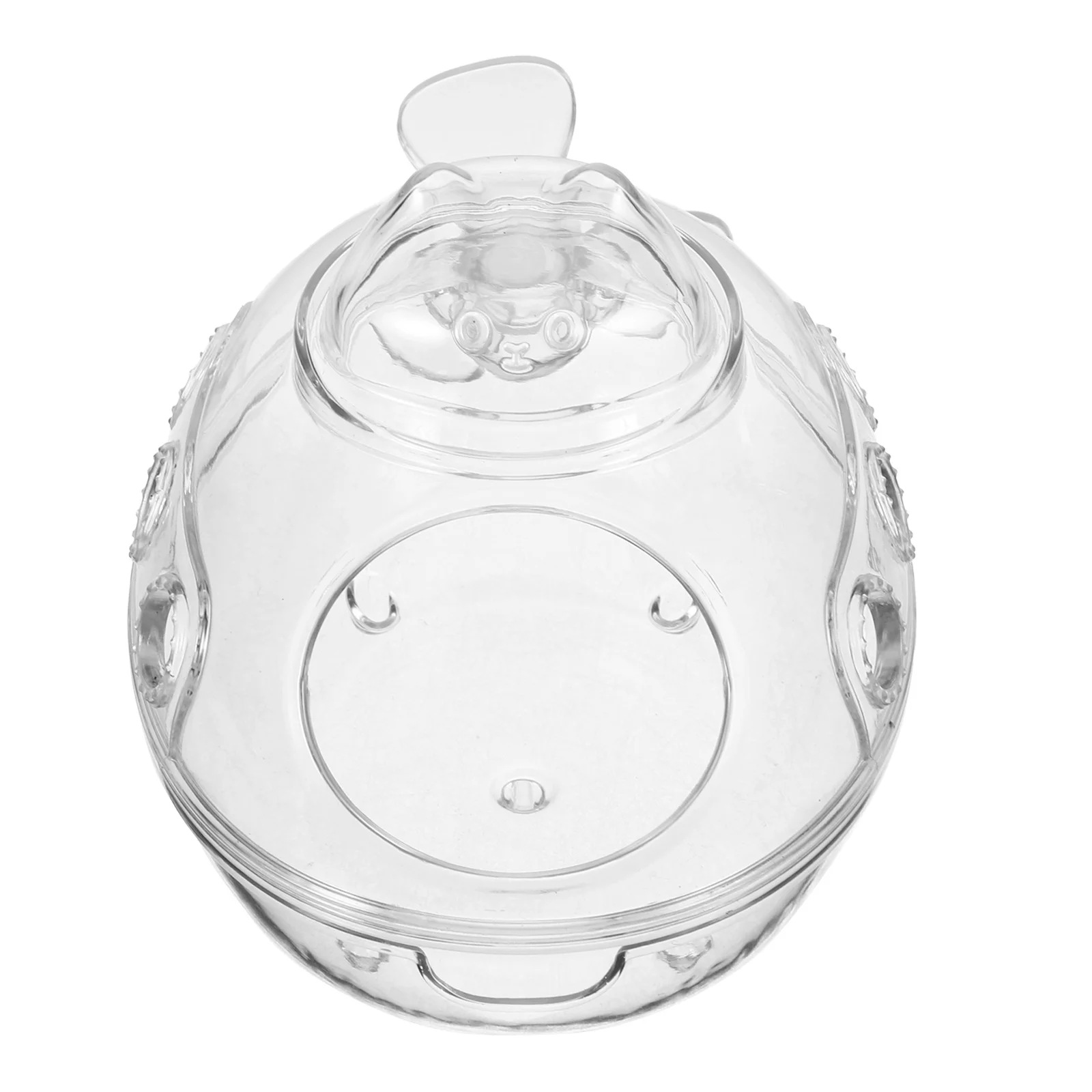 

Hamster Sand Bath Box Submarine Shape Acrylic Small Animal Bathtub Easy to Clean Transparent Design for Hamster Bathroom