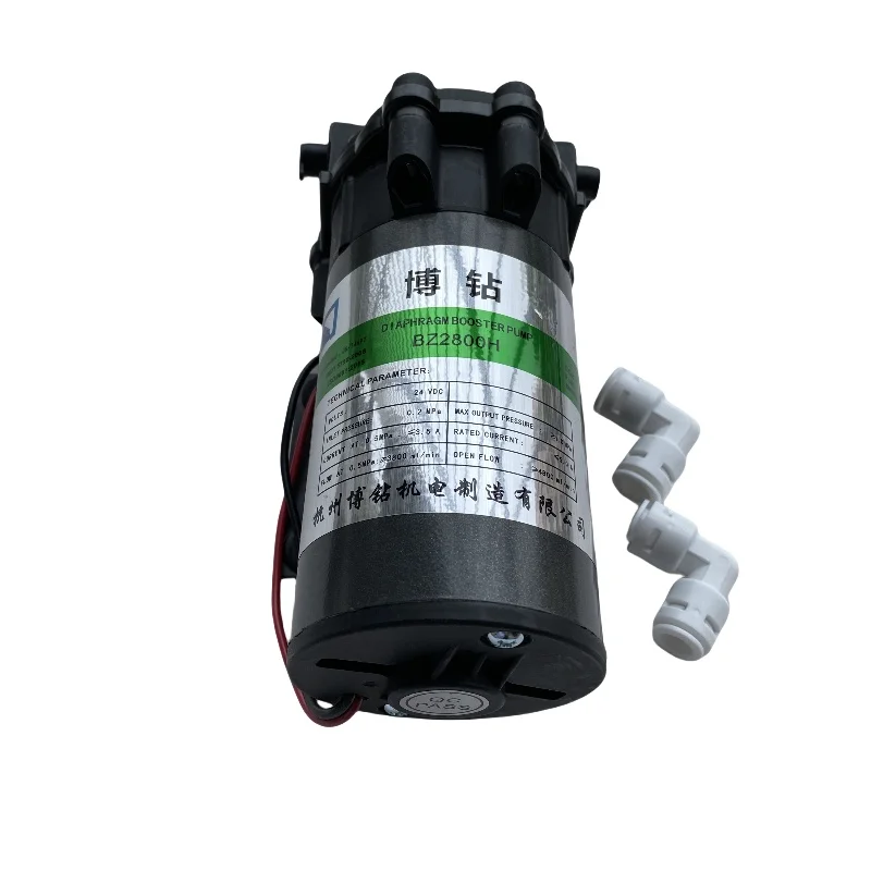800 Gpd Diaphragm Pump 24V Reverse Osmosis System Water purifier pump RO Water Booster Pump