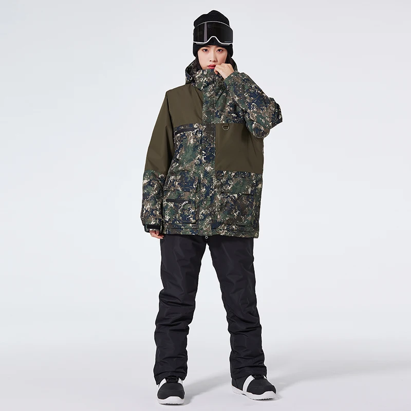 ملابس الثلج للرجال والنساء، ملابس للتزلج على الجليد، ملابس شتوية للتزلج، أطقم جاكيتات وبنطلون للثلج، ملابس التزلج على الجليد