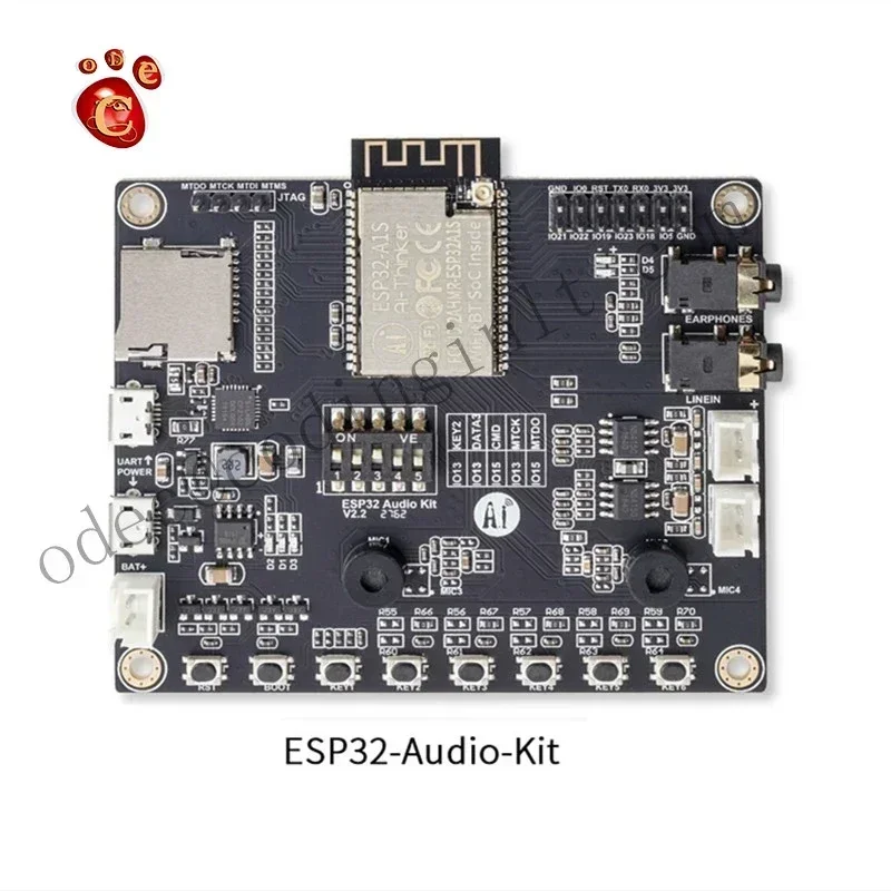 ESP32 Audio-Kit ESP32-A1S WiFi+ Bluetooth Modul ESP32 Serieller Anschluss zu WiFi Audio-Modul Doppelantenne ESP32-Audio-Kit