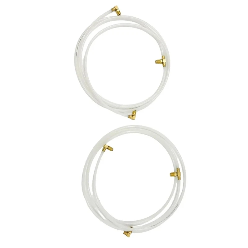 1Pair Convertible Top Hydraulic Fluid Hose Lines Pair Hoses Ho-White-Set For Ford Fairlane Parts